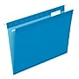 Pendaflex Reinforced Hanging File Folders, 1/5 Tab, Letter Size, Blue, 25/Box (PFX 4152 1/5 BLU)~#|#~27368189-AB5B-4A44-9F47629B7423427C_sc7