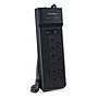CyberPower P1208UC15BK Home Office 12-Outlet Surge Protector, 1-USB-C and USB-A Port, 8 ft. Cord, 3000J Surge Suppression, Black~#|#~2736B8BD-C9C6-47A7-939DDEF0351138DD_sc7