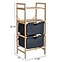 Household Essentials 3-Shelf Bamboo Stand Alone Storage Shelf , 37.8" x 12.99" x 17.32", Tan (HE1171)~#|#~273B24CA-7603-4935-9F624E94D3AC3B52_sc7