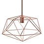 Lalia Home 1 Light 16" Metal Wire Paragon Hanging Ceiling LED Pendant Fixture, Rose Gold (LHP-3003-RG)~#|#~273CA132-C57A-4975-9D7E92699D79EC47_sc7