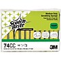 Scotch-Brite Medium Duty Scrub Sponge, Green/Yellow, 10/Pack (74CC)~#|#~273D17E7-0696-45BE-8388B5EDACC6488C_sc7
