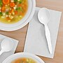 Perk Plastic Soup Spoons, Heavyweight, White, Disposable Spoons for Breakroom & Foodservice, 1000/Carton (PK63815)~#|#~2740473D-2870-4FA5-870298346481782B_sc7