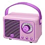 Crayola Retro Wireless Bluetooth Portable Rechargeable Speaker with FM Radio, TWS & USB/microSD/Aux, Pink (CBT110P)~#|#~2740F415-2737-453B-8FF660C8EC65AA5C_sc7