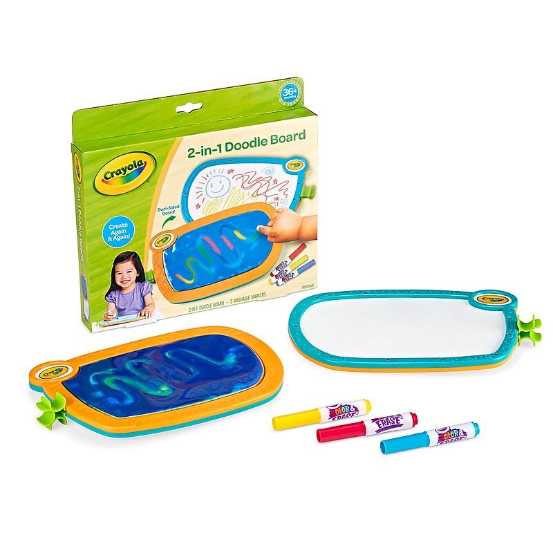 Crayola Young Kids Double Doodle Board (BIN811536) image 1