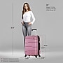 DUKAP Rodez 24" Hardside Suitcase, 4-Wheeled Spinner, TSA Checkpoint Friendly, Rose Gold (DKROD00M-ROS)~#|#~2746EF7D-2A94-4304-B1D8EF99C8232C4F_sc7