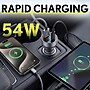 Overtime A40 54W Dual-Port USB-C and USB-A Car Charger with LED Voltage Display, Black (OCA40BK)~#|#~27472D8C-E23A-4EE3-B1892F2B5E5A0D9D_sc7