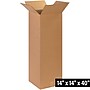 14" x 14" x 40" Shipping Boxes, 32 ECT, Kraft, 15/Bundle (141440)~#|#~sp92369160_sc7
