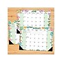 2025 Willow Creek Succulents 17" x 12" Monthly Desk Pad Calendar