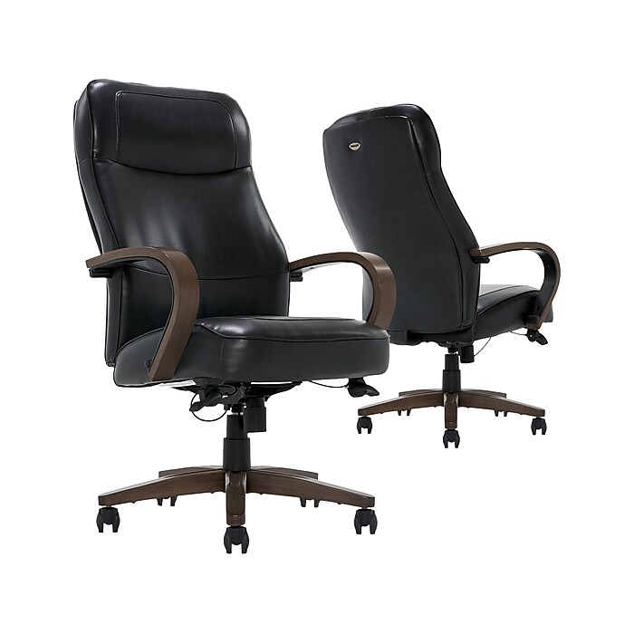 Thomasville Furniture Lockhart Ergonomic Bonded Leather Swivel