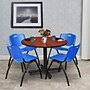 Regency 42" Laminate Round Table with 4 M Stacker Chairs Blue (TKB42RNDCH47BE)~#|#~27614FB0-2581-437F-A1668DE0BC5888D0_sc7