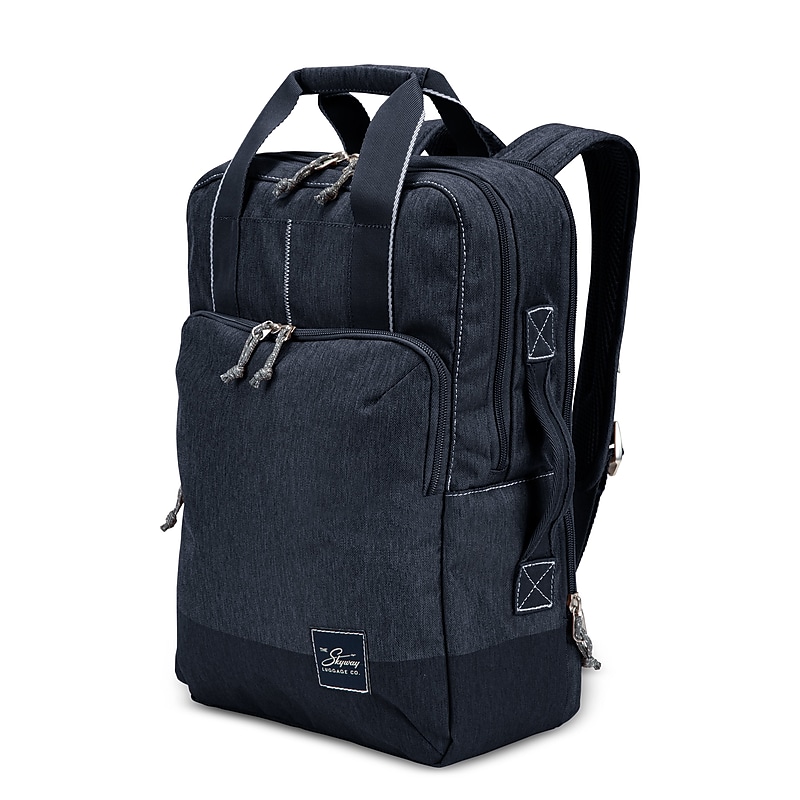 Skyway Luggage Rainier Deluxe Laptop Compatible Backpack, Tahoe Blue (505-17-457-BKP) image 1