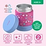 bentgo Kids Stainless Steel Insulated Food Jar, Rainbows and Butterflies, 11 oz. (BGKDJAR-RBO)~#|#~2763660E-ED22-4D20-853722B5908A4A4C_sc7