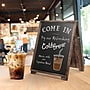 Excello Global Products Chalkboard, Magnetic, 13" x 17", Wood Frame (EGP-HD-0547)~#|#~27663C3A-18FB-48B7-84CEC1601EF2CF11_sc7