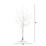 Nearly Natural 4' Pre-Lit Artificial White Birch Tree with 240 Color Changing LED Lights (T4920)~#|#~27670EE9-4E03-4D7B-B7377BA3A7AD57F9_sc7