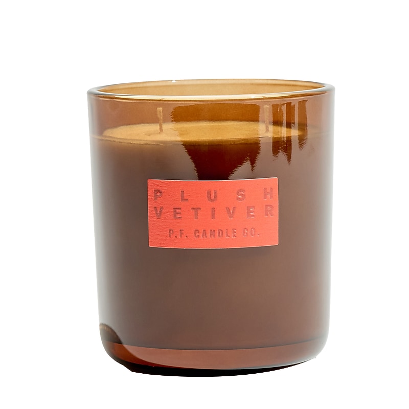 P.F. Candle Co. HI-FI Collection Plush Vetiver Scent 2-Wick Soy Glass Jar Candle, 13 oz. (HFC2) image 1