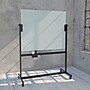 U Brands Glass Mobile Dry-Erase Whiteboard, 4' x 3' (2914U00-01)~#|#~276C34F4-0C38-4ED4-A73399A161CD29DA_sc7