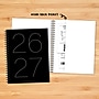 2026-2027 Willow Creek 8.5" x 11" Academic Weekly & Monthly Planner, Black (65952)~#|#~27738A9F-7A44-4BB2-AA99247F0AAEB511_sc7
