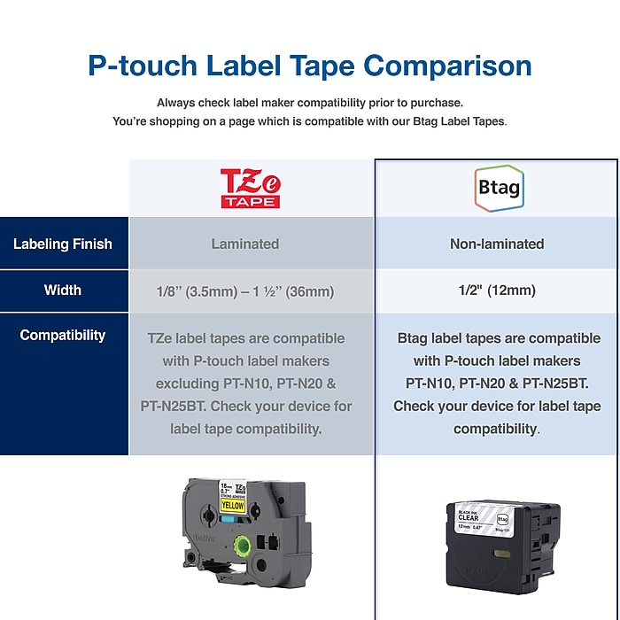 Brother P-touch Personal Connected Thermal Label Maker (PT-N25BT