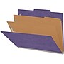 Medical Arts Press Pressboard Classification Folder, 2-Dividers, 2" Expansion, Letter Size, Purple, 10/Box (DV-T42-26-3PRP-PKT)~#|#~277AE3D7-1D82-41DF-9E73A9D2BEC5006C_sc7