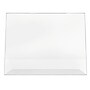 Staples Angled Horizontal Sign Holder, 11" x 8.5", Clear, 6/Pack (ST63798)~#|#~2780A1C8-A378-4FE9-A8B1E5837BDC0B4D_sc7