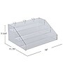 Azar Displays Three-Tier Acrylic Counter/Pegboard/Slatwall Step Display~#|#~27844E90-05C0-4257-A772D58B34B6036E_sc7