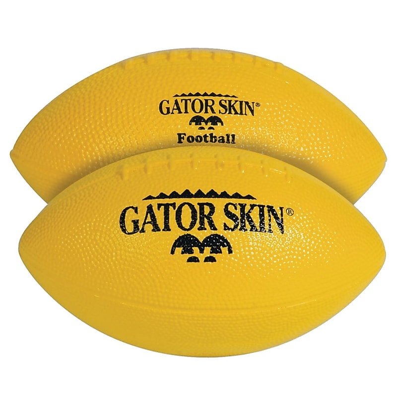 Gator Skin Jr. Foam Football, 9", Yellow (W4796) image 1