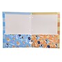 Innovative Designs Bluey Glossy 3-Hole Punched 2 Pocket Paper Portfolio Folder, Multicolored (720365BLU)~#|#~2786A486-4AAF-4306-92510353B3633C1F_sc7