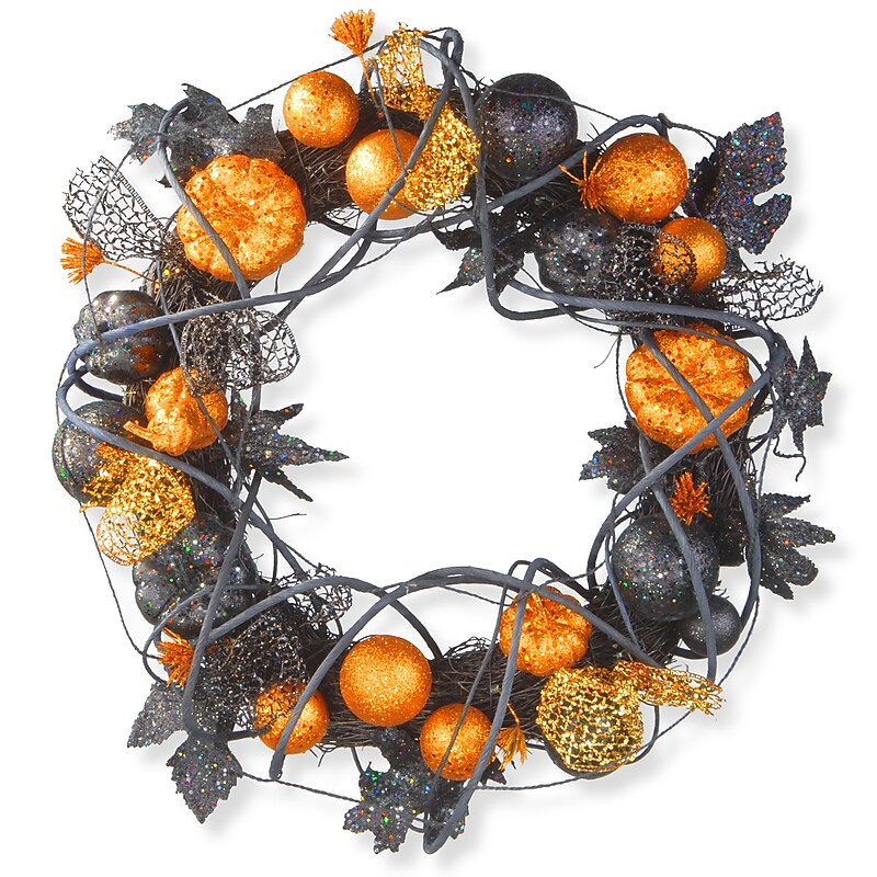National Tree Company 20" Halloween Wreath (RAH-W060189-6) image 1