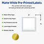 Avery Laser/Inkjet Square Multipurpose Labels, 3" x 3", White, 60/Pack (S00DMF)~#|#~2789B69A-1B29-4157-8B35F74415114524_sc7