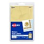 Avery Printable Inkjet Notary Seal Labels, 2" Dia, Gold Foil, 44 Seals/Pack (5868)~#|#~278B20AA-3BD9-4B22-87E0106CF2B4A529_sc7