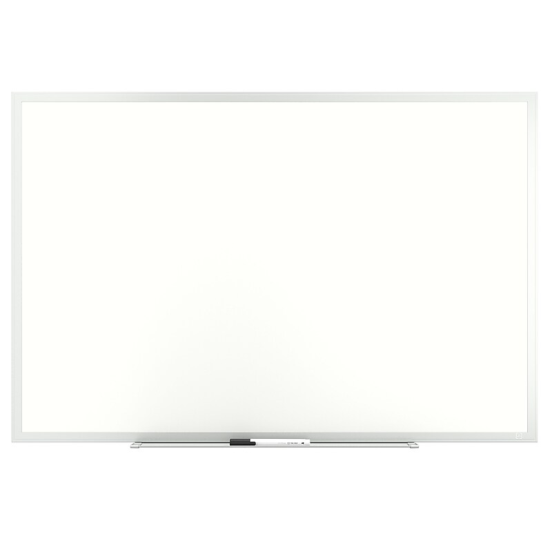 TRU RED™ Melamine Dry Erase Board, Gray Frame, 3' x 2' (TR59355) image 1