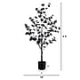 Nearly Natural Artificial Halloween Black Enkianthus Tree, 4' (T5153)~#|#~2793F95A-5EC8-48E9-9118F8BE2F209BAF_sc7