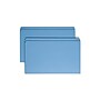 Smead Reinforced File Folder, Straight Cut, Legal Size, Blue, 100/Box (17010)~#|#~27942B37-9A45-4509-B1920F3D96D95DC4_sc7