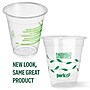 Perk™ Eco Compostable Plastic Cold Cup, 12 Oz., Clear/Green, 300/Carton (PK56195)~#|#~27979CD7-2E07-4454-96CE86E176728729_sc7