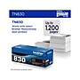 Brother TN830 Standard Yield Black Toner Cartridge, print up to 1,200 pages~#|#~279A2E96-CA46-414B-BB68E428F5BF14A3_sc7