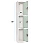 AdirOffice 72'' 3-Tier Misty Green Storage Locker (ADI629-203-MGRN)~#|#~279C7CD9-E136-4DE7-91C33A1622D1B5FC_sc7