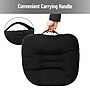 Mind Reader Air-Cloud Booster Seat Cushion with Carry Handle, Black (CBOOST-BLK)~#|#~27A160D8-C467-4C42-A3A799E036700A37_sc7