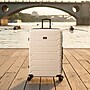 InUSA Trend 34.05" Hardside Suitcase, 4-Wheeled Spinner, TSA Checkpoint Friendly, Sand (IUTRE00XL-SAN)~#|#~27A20F18-E194-4DCF-99924EA71C46BECD_sc7