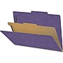 Medical Arts Press Pressboard Classification Folder, 1 Divider, 2" Expansion, Legal Size, Purple, 10/Box (DV-T52-14-3PRP)~#|#~27A2B7C6-CC72-4CE7-9B5C28BA88F539EA_sc7