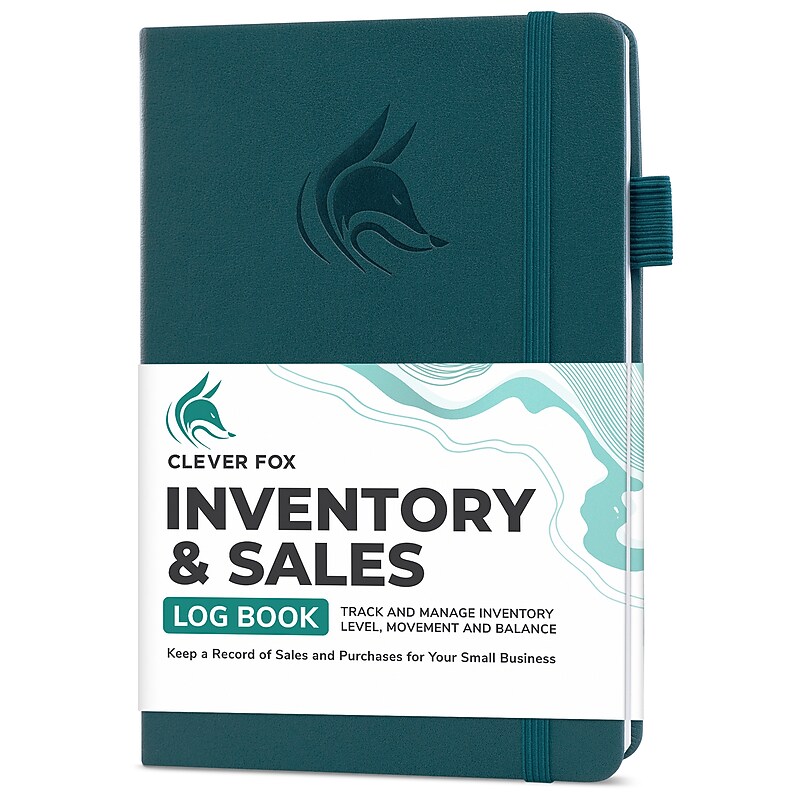 Clever Fox Inventory & Sales Log Book (B0999JZSR4) image 1