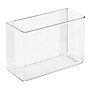 iDESIGN Small Plastic Storage Bin, Clear (66120)~#|#~27AC6AB2-2B57-4E3F-9EFDB5B1ED575037_sc7