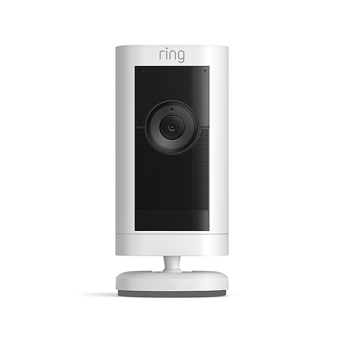 X388-21 Ring Stick Up Cam セキュリティカメラ 3個 3 Pack Ring Stick Up Cam 3rd Gen Home Security Camera with