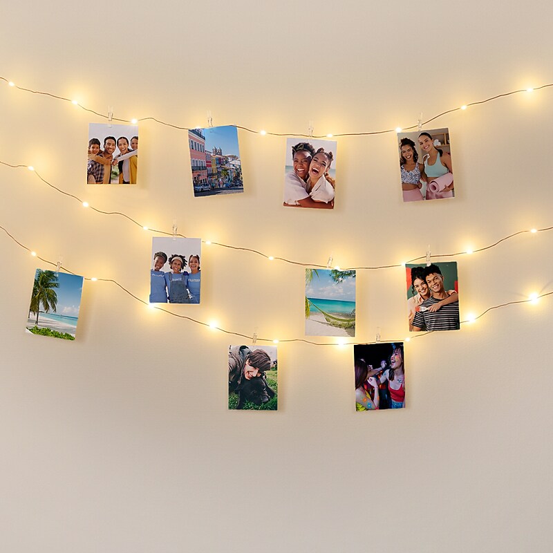 Excello Brands 17' Photo Clip String Lights, 50 Clips (EGP-SL-1750) image 1