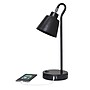 Simple Designs Sleek Essentials LED Desk Lamp, 16", with USB Ports, Black (LD1073-BLK)~#|#~27BD38ED-EA1F-4281-99EC0E77B24B33E1_sc7