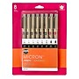 Sakura Pigma Micron Pens, Black, 8/Pack (SAK30067)~#|#~27BDEB54-48DC-447F-9AC72A77AE235A7C_sc7