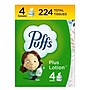 Puffs Plus Lotion Facial Tissue, 2-ply, 56 Tissues/Box, 24 Boxes/Carton (34899)~#|#~27BE0769-7FF0-4CBC-9115C361FFAD7FD5_sc7