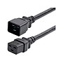 StarTech 2' C19 to C20 Power Cable, Male to Female, Black (BA16-2200-POWER-CORD)~#|#~27BE14E8-AFEF-4DC5-BE83DABC4D39ED91_sc7