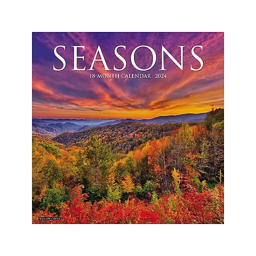2024 Willow Creek Seasons 12" x 12" Monthly Wall Calendar (35276X