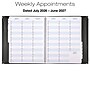 2026-2027 Excello Brands 8.5" x 11" Academic Year Executive Appointment Planner, Weekly/Monthly, 12 Month, Brown~#|#~27C4998B-13CE-46BE-9BF90FD9443E905F_sc7