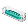 iDESIGN Medium Stackable Plastic Storage Bin, Clear, 3/Pack (29086M3)~#|#~27C4B002-9F8D-4797-B0D5AFA6112E8DEF_sc7